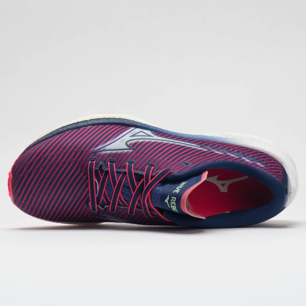 Mizuno Wave Rebellion Women's Diva Pink/Indigo White - Image 3