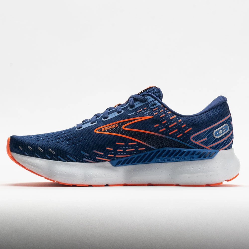 Brooks Glycerin GTS 20 Men's Blue Depths/Palace Blue/Orange - Image 2