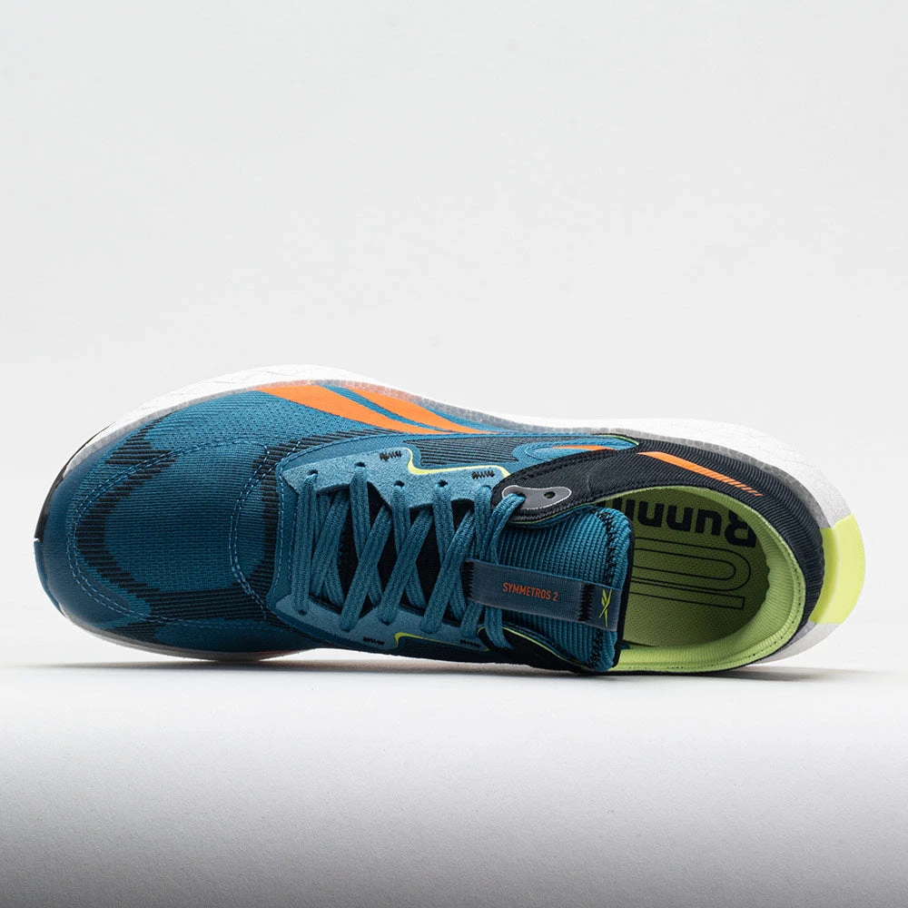 Reebok Floatride Energy Symmetro 2 Mens Steely Blue/Black/Smash Orange - Image 3