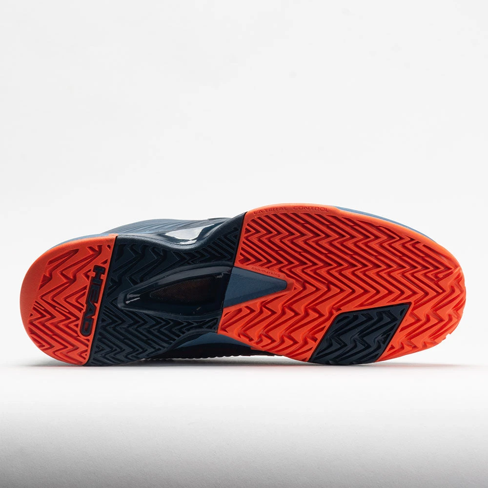 HEAD Revolt Pro 4.0 Men's Bluestone/Orange - Image 4