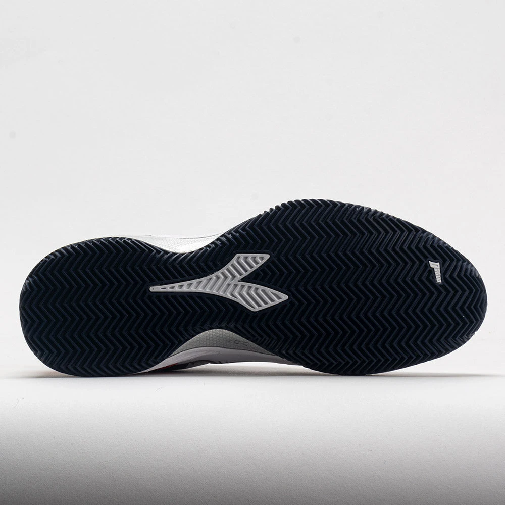 Diadora Blushield Torneo 2 Clay Men's White/Corsair/Fiery Red - Image 4