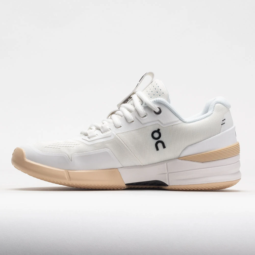 On Running On The Roger Pro Clay Women's White/Savannah - Image 2