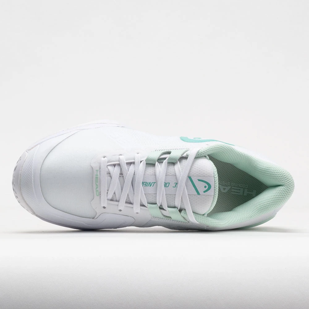 HEAD Sprint Pro 3.5 Women's White/Aqua - Image 3