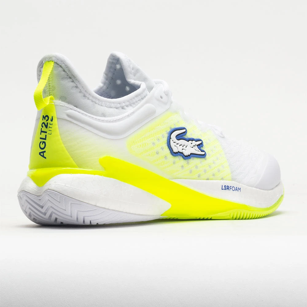 Lacoste AG-LT 23 Lite Men's White/Yellow - Image 6