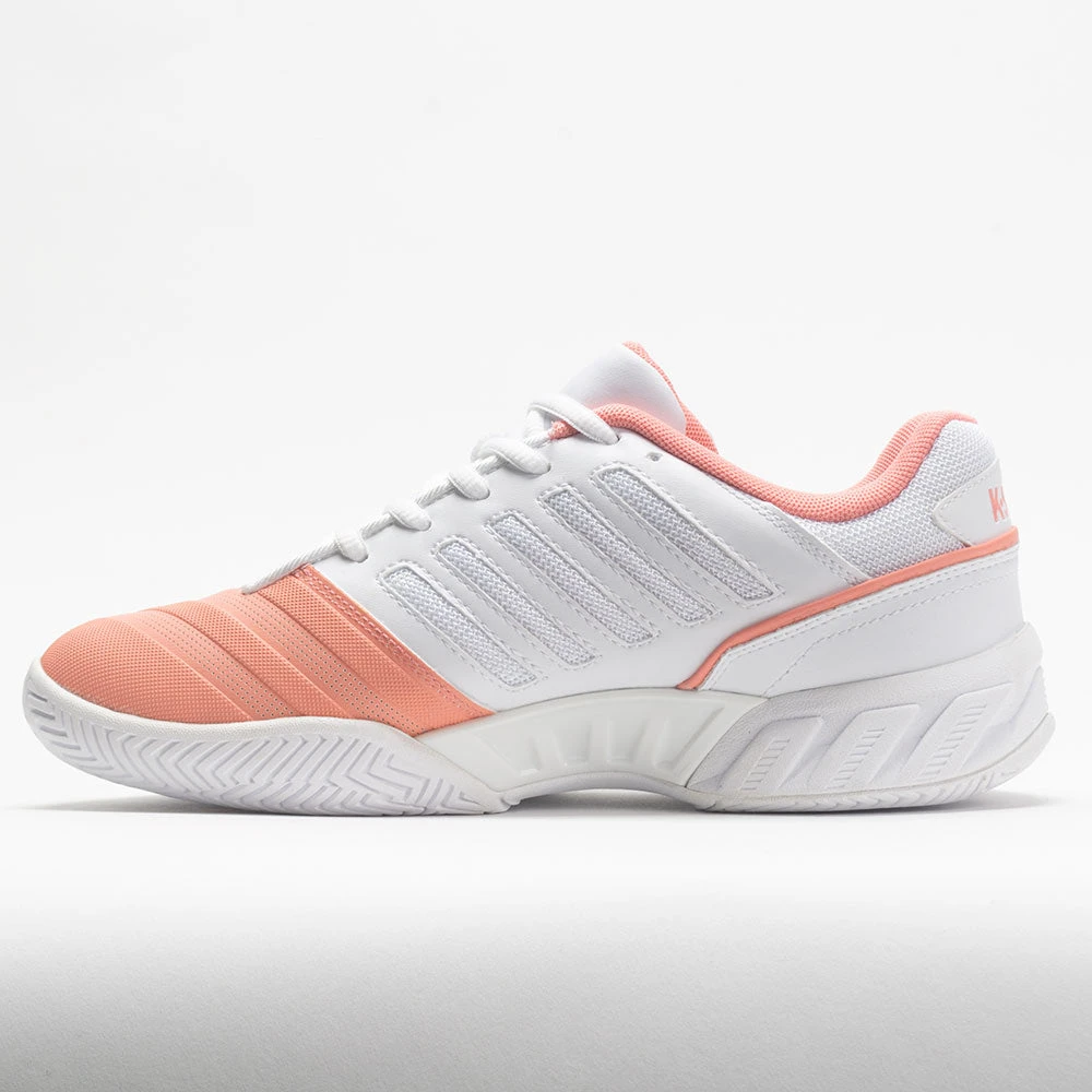 K-Swiss Bigshot Light 4 Junior Peach Amber/White/Asphalt - Image 2