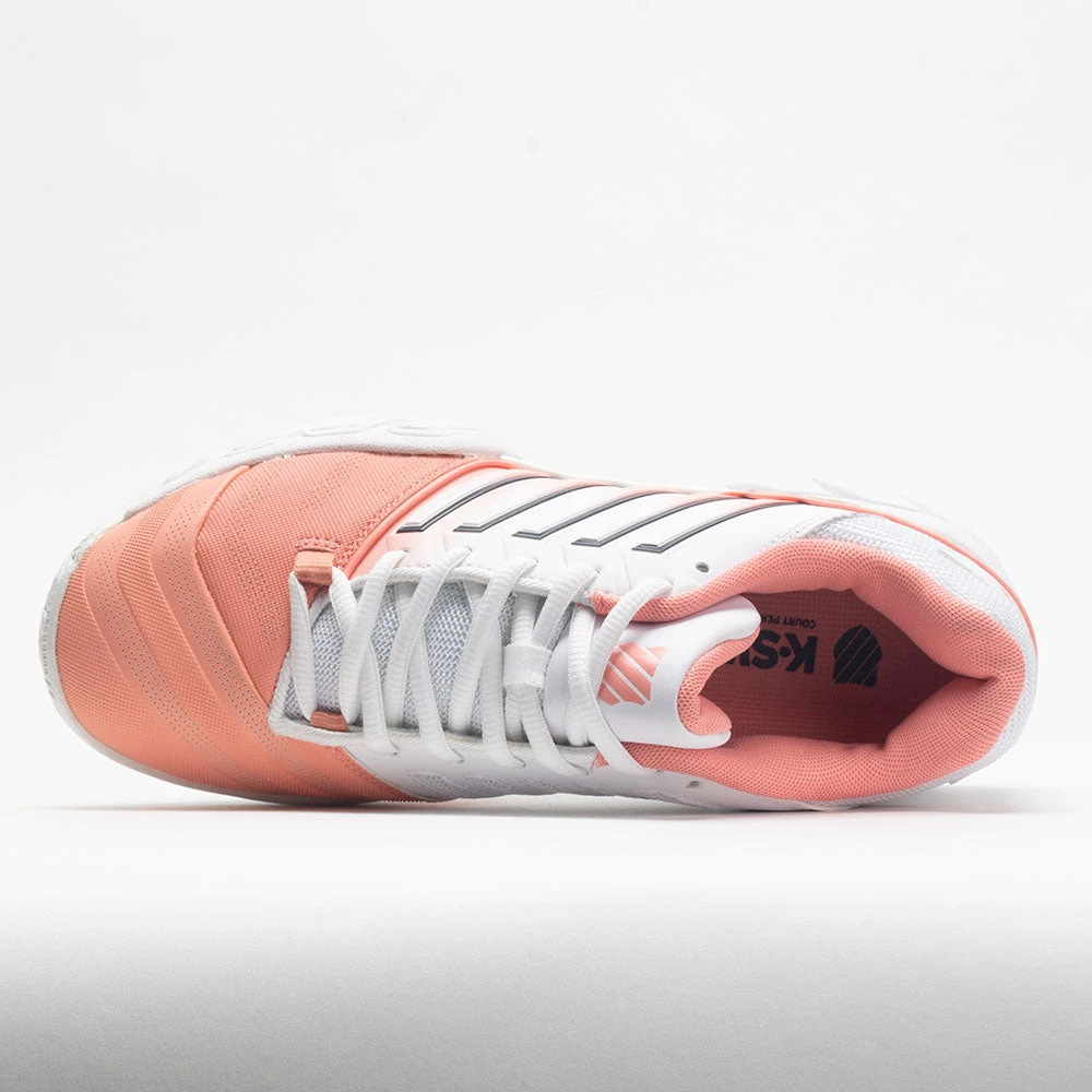 K-Swiss Bigshot Light 4 Junior Peach Amber/White/Asphalt - Image 3