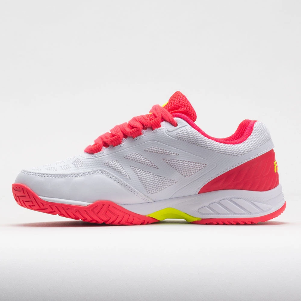 Fila Axilus Energized 2 Junior White/Diva Pink/Safety Yellow - Image 2