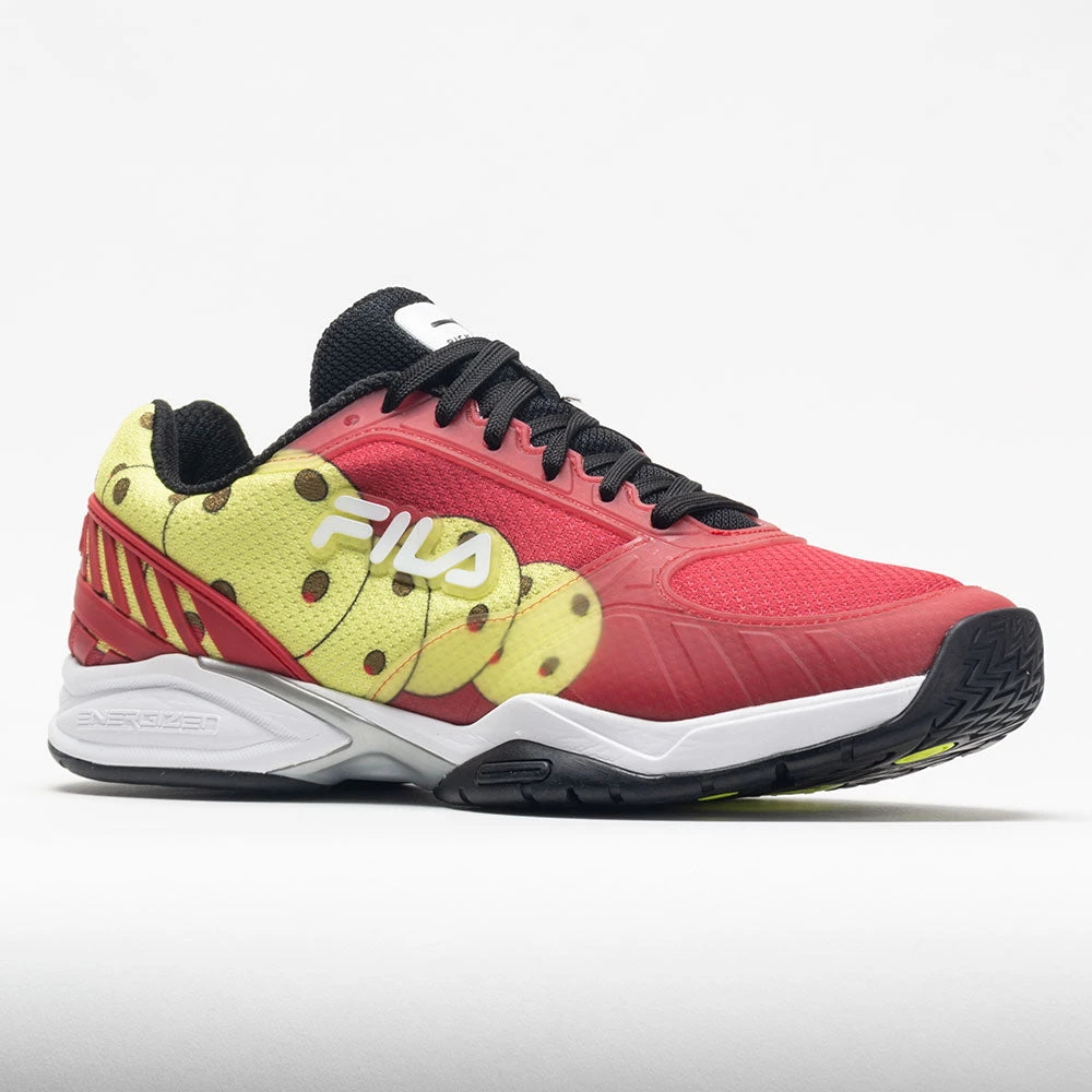 Fila Volley Zone Men's Fila Red/Black/Safety Yellow - Image 5