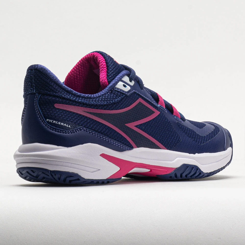 Diadora Trofeo 2 Pickleball Women's Blueprint/Pink Yarrow/White - Image 6