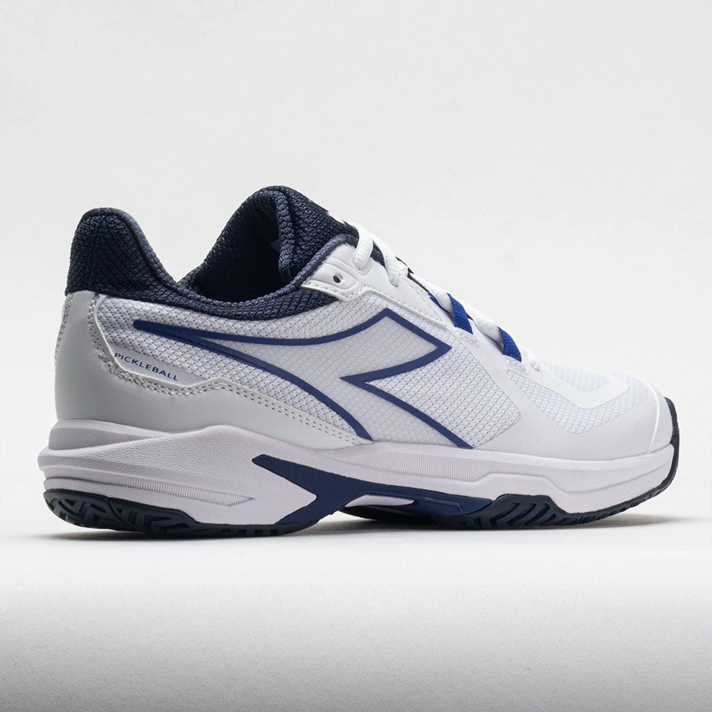 Diadora Trofeo 2 Pickleball Men's White/Surf The Web/Blue Corsair - Image 6