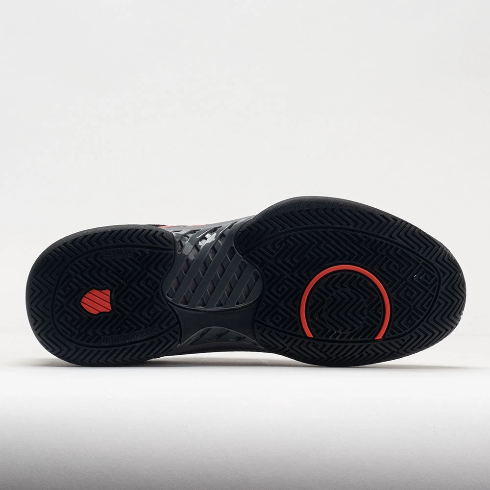 K-Swiss Express Light Pickleball Men's Steel Gray/Jet Black/Orange - Image 4