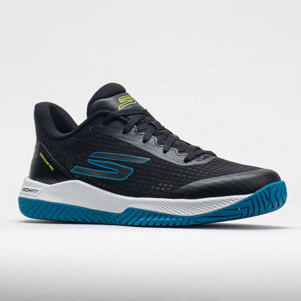 Skechers Viper Court Pro Women's Black/Blue - Image 5
