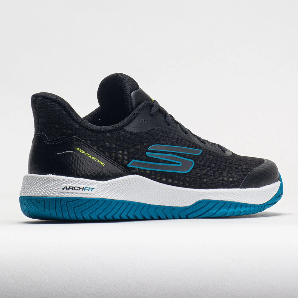 Skechers Viper Court Pro Women's Black/Blue - Image 6