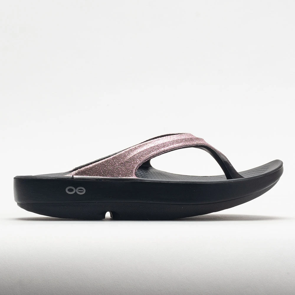 OOFOS OOlala Luxe Women's Rose Sparkle