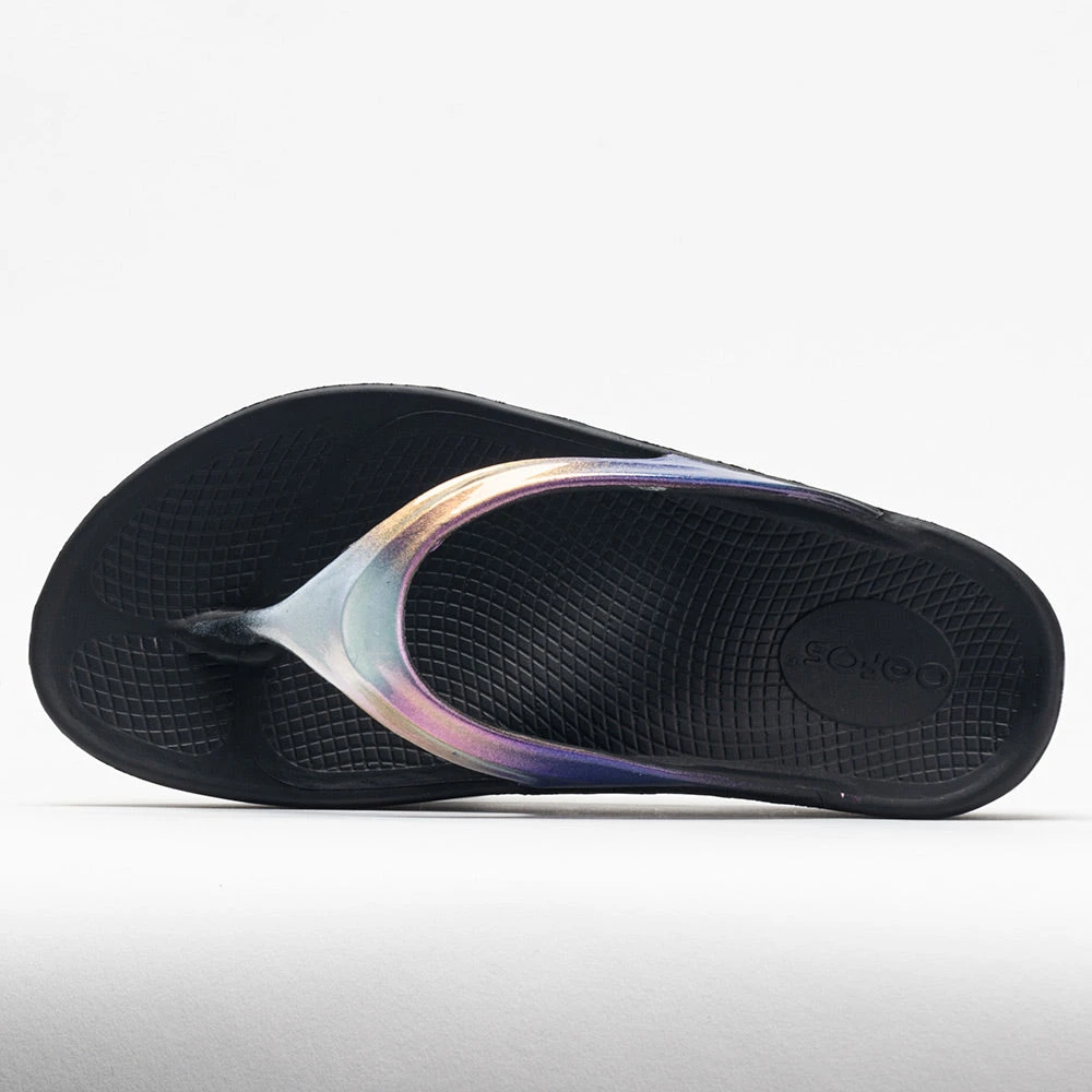 OOFOS OOlala Luxe Women's Black/Calypso - Image 2