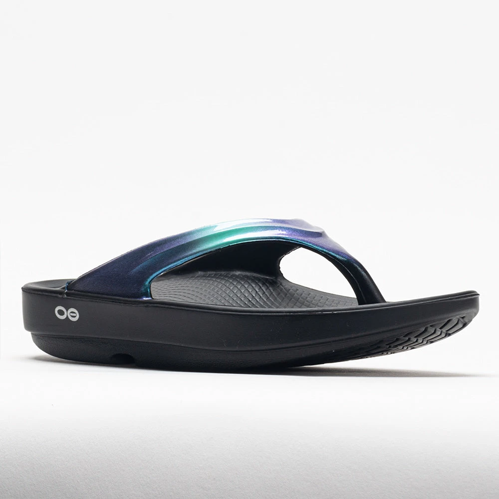 OOFOS OOlala Luxe Women's Black/Atlantis - Image 5