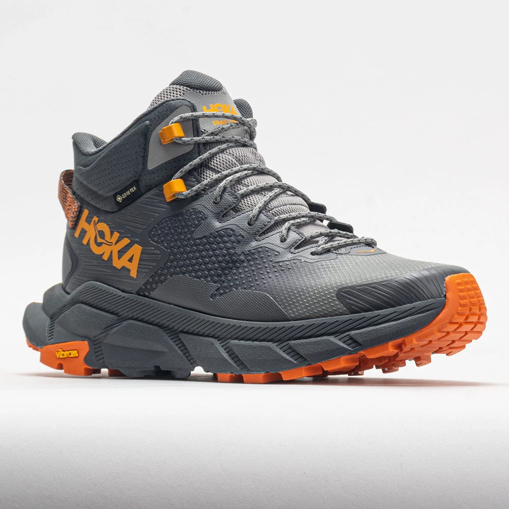 HOKA Trail Code GTX Men's Castlerock/Persimmon Orange - Image 5
